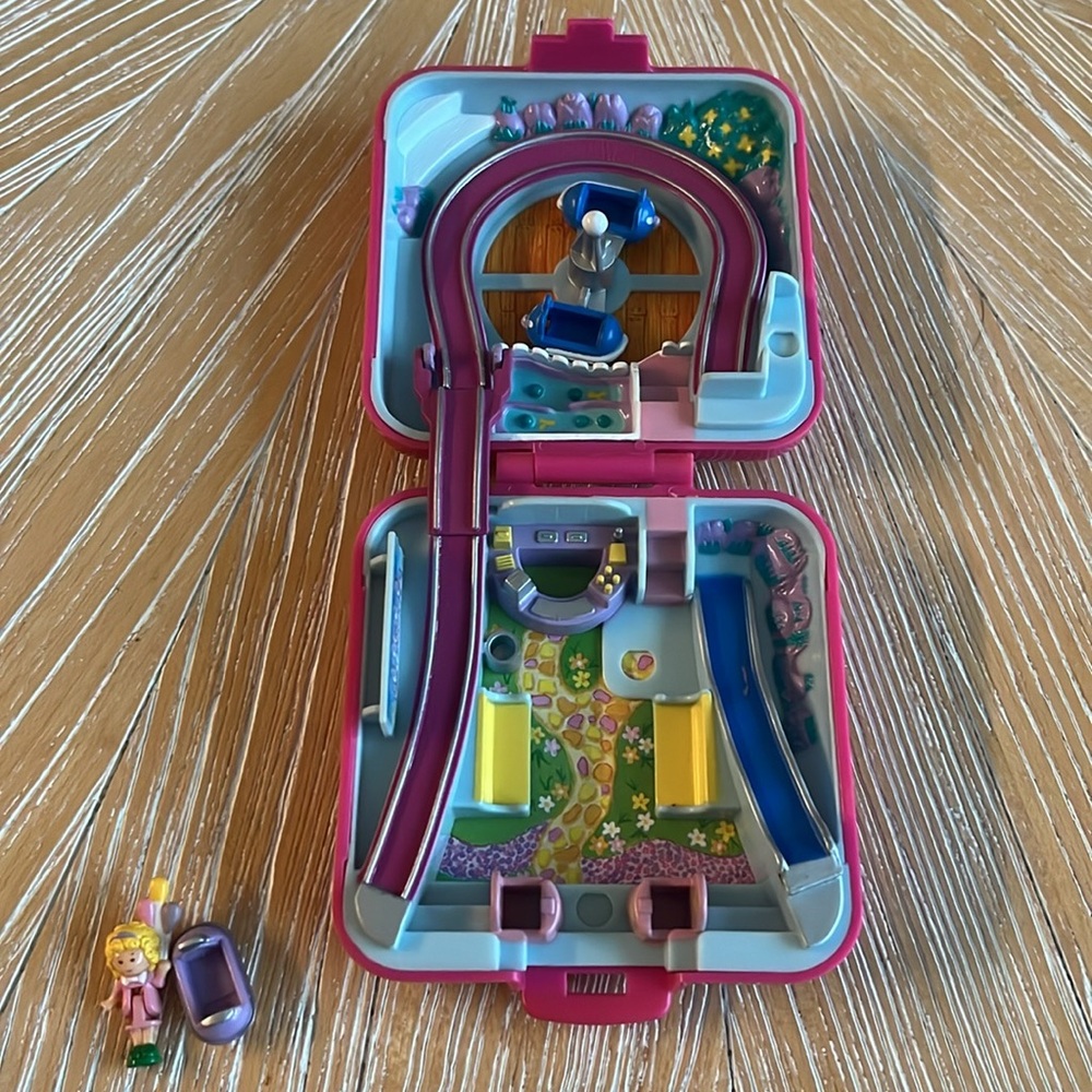 1989 COMPLETE Polly World Bluebird Polly Pocket